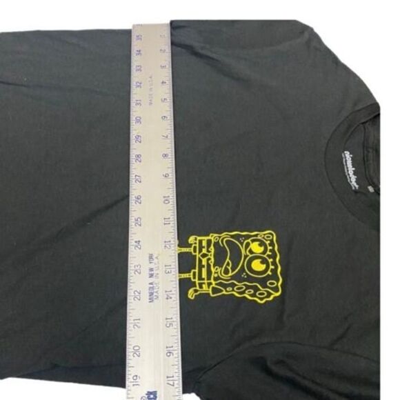 SpongeBob Mens Monday Scaries T-Shirt Patrick Krabs Squidward Gary Fun Novelty - Picture 2 of 5